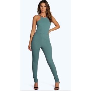 Halter neck jumpsuit